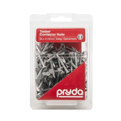 Pryda Timber Connector Nails 35 x 3.15mm 500g Car Wiring Adapter