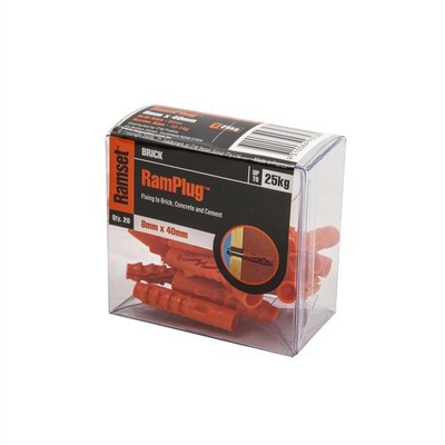 Ramset 8 x 40mm Anchor RamPlug - 20 pieces