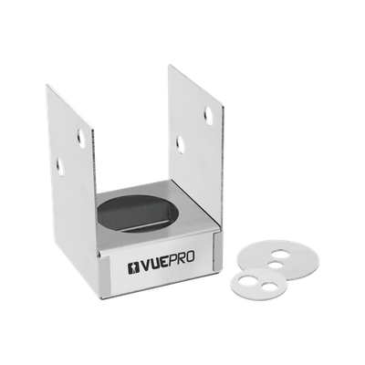 Vuepro 90mm Stainless Steel Bolt Down Post Support