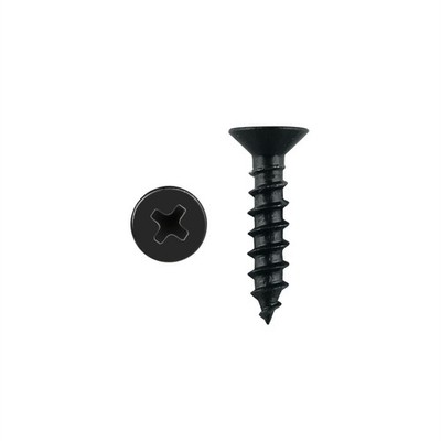 Pinnacle 3.5 x 16mm Black Countersunk Timber Screw 2 pcs