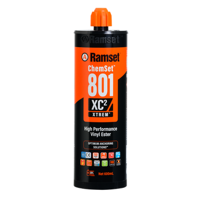 Ramset 600ml Chemset 801 XTREM XC² Chemical Ancor Masonry
