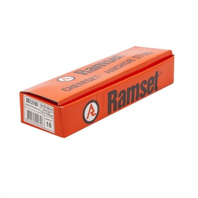 Ramset M12 x 160mm ChemSet Anchor Stud - 10 pieces