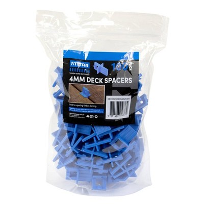 Titan 4mm Blue Deck Spacers - 100 pieces