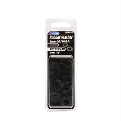 Zenith 5/16" And M8 Rubber Washer - 40 pieces