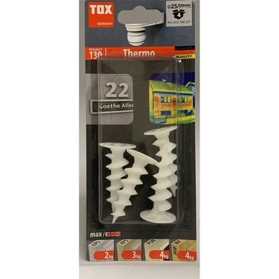 Tox Fasteners - 4 pieces