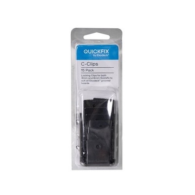 Quickfix for Ekodeck C-Clips – 15 pieces