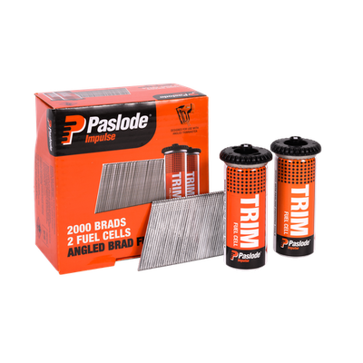 Paslode 50 x 1.6mm Angle Impulse Brad With Fuel - 2000 pieces