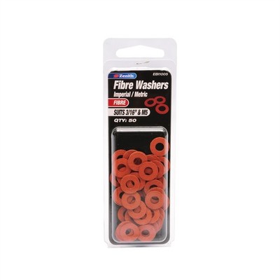 Zenith 3/16" And M5 Fibre Washer - 50 pieces