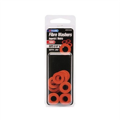 Zenith 5/16" And M8 Fibre Washer - 30 pieces