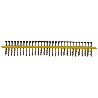 Simpson Strong-Tie 10 x 50mm Zinc Yellow Subflooring Collated Quik Drive Screw -