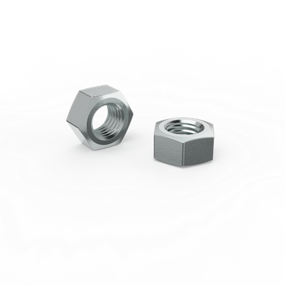 ZENITH M10 Zinc Plated Hex Nuts 10 pcs
