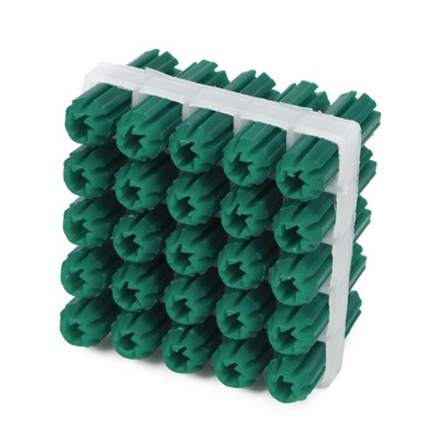 Ramset 7 x 25mm Green Wall Plugs 4 pcs