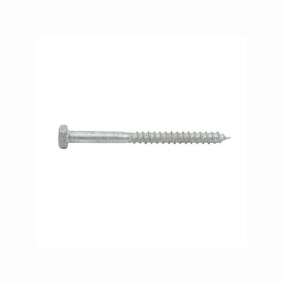 Zenith M6 x 75mm Hot Dipped Galvanised Coach Screw 10 pcs
