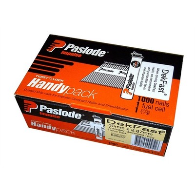 Paslode 50 x 2.87mm Amor Galvanised Dekfast Impulse Nail - 1000 pieces