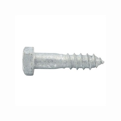 Zenith M12 x 50mm Metric Hot Dipped Galvanised Coach Screw 4 pcs