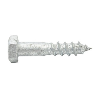 Zenith M10 x 50mm Hot Dipped Galvanised Hex Head Coach Screw 10 pcs