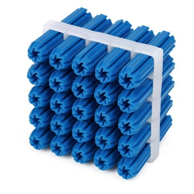 Ramset 8 x 35mm Blue Wall Plugs - Frame of 25 2 pcs