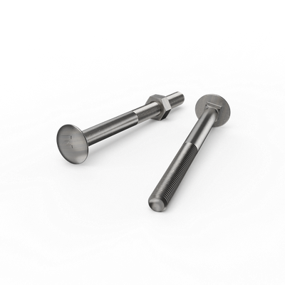 ZENITH M10 x 120mm Stainless Steel 304 Grade Cup Head Bolts And Nuts 2 pcs