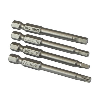 Titan 65mm Assortment Driver Bit - 4 pieces