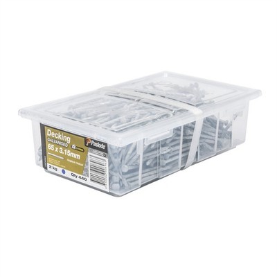 Paslode 65 x 3.15mm 2kg Galvanised Griplock Nails - 440 pieces