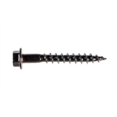 Simpson Strong-Tie 10 x 38mm Black Outdoor Accents Hex Screw - 50 Box