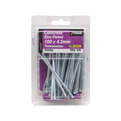 Paslode 100 x 4.2mm 500g Concrete Nails - 35 pieces