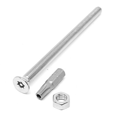 Pinnacle M8 x 100mm Stainless Steel Security Bolts - 4 pieces