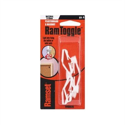 Ramset 8 x 10mm RamToggle - 4 pieces
