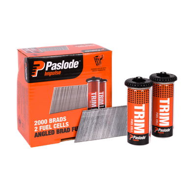Paslode 63 x 1.6mm 20° Impulse Angle Brad With Fuel - 2000 pieces