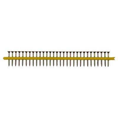 Simpson Strong-Tie 6G x 42mm Zinc Yellow Quik Drive Collated Plaster Screw - 500