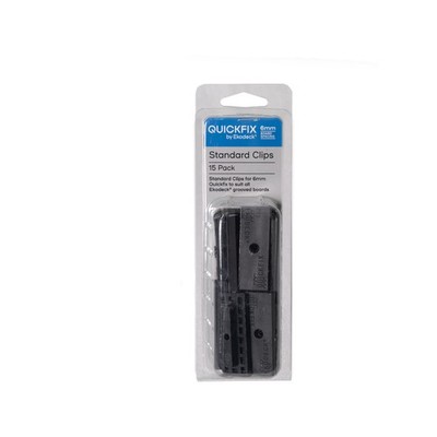 Quickfix for Ekodeck 6mm Standard Clips - 15 pieces