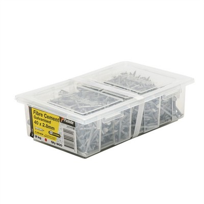 Paslode 40 x 2.8mm 2kg Galvanised Fibre Cement Nails - 900 pieces