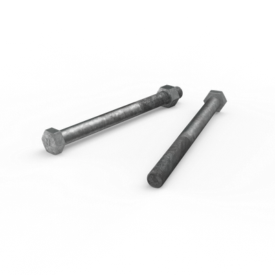 ZENITH M16 x 200mm Hot Dip Galvanised Hex Head Bolts and Nuts - Each(0)More opti