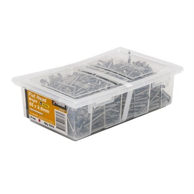 Paslode 65 x 2.8mm 2kg Bright Steel Flat Head Nails - 570 pieces
