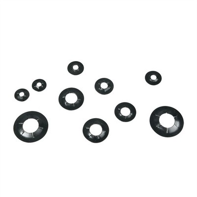 Pinnacle Black Assorted Shaft Rings 2 pcs