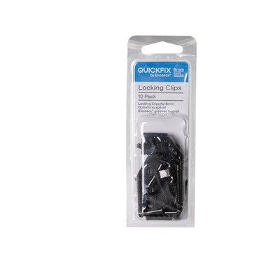 Quickfix For Ekodeck 6mm Locking Clips - 10 pieces