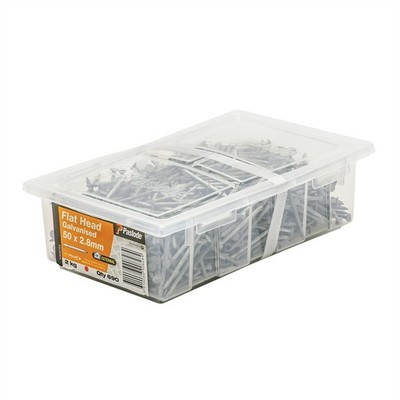 Paslode 50 x 2.8mm 2kg Flat Head Galvanised Nails - 690 pieces