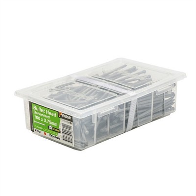 Paslode 100 x 3.75mm 2kg Galvanised Bullet Head Nails - 200 pieces