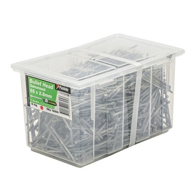 Paslode 65 x 2.8mm 5kg Galvanised Bullet Head Nails - 1250 pieces