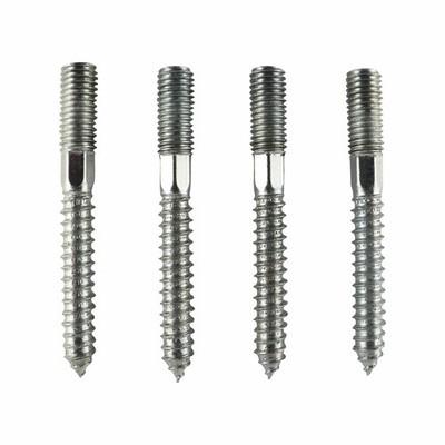Everhang M10 x 80mm Zinc Plated Hanger Bolt 4 pcs