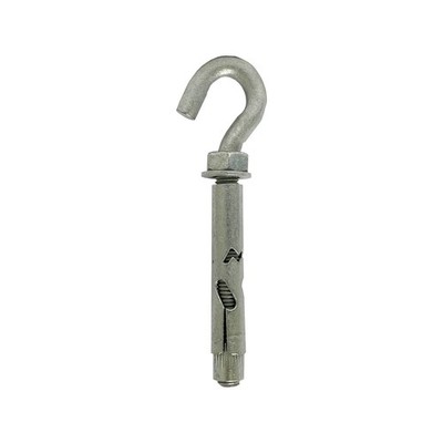Macsim 10 x 70mm Galvanised Masonbolt Hook Head 2 pcs