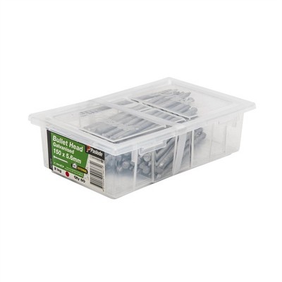Paslode 150 x 5.6mm 500g Bullet Head Galvanised Nails - 50 pieces