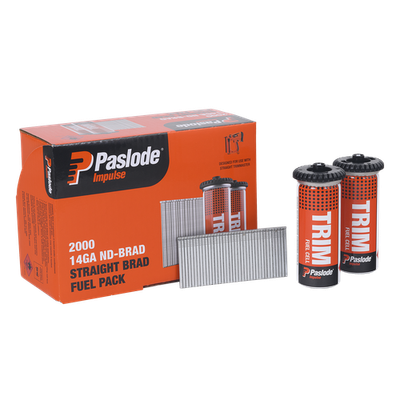 Paslode 14g x 38mm ND Brad With Fuel - 2000 pieces
