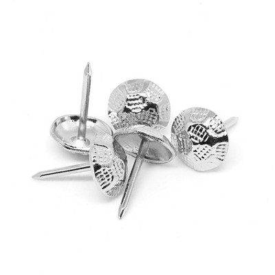 Pinnacle Nickel Plated Hammer Head Upholstery Nails 2 pcs