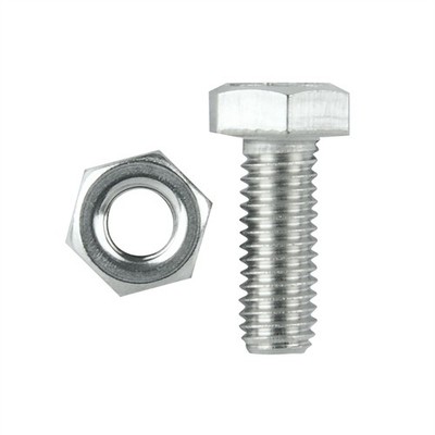 Pinnacle M6 x 16mm Stainless Steel Hex Bolt And Nut - 10 pieces
