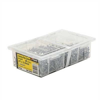 Paslode 25 x 2.5mm 2kg Annular Underlay Nails - 1650 pieces
