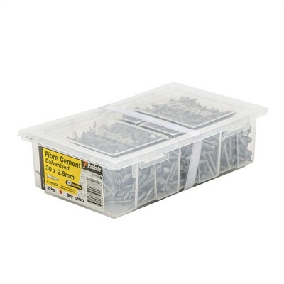 Paslode 30 x 2.8mm 2kg Galvanised Fibre Cement Nails - 1200 pieces