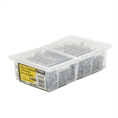 Paslode 30 x 2.0mm 2kg Galvanised Fibre Cement Nails - 2065 pieces