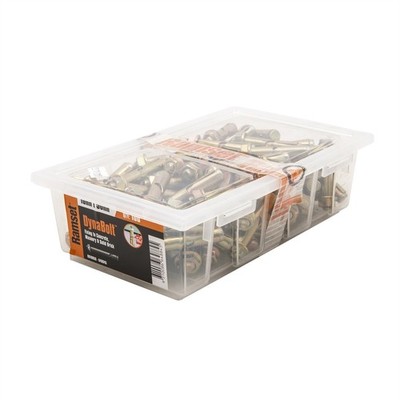 Ramset 10 x 50mm DynaBolt Plus Hex Nut Bolt - 100 pieces