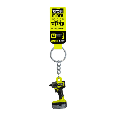 NEWRyobi MINI's HP™ Impact Wrench Keyring Workshop Tool